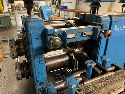 1969 STANAT 8" x 3" s-190 RING SLITTING LINE (14536) SLITTING LINES | Machinery International LLC (54)