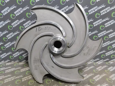 Unbranded 6 Vane Impeller 14.625 in OD 4.5 in W Used