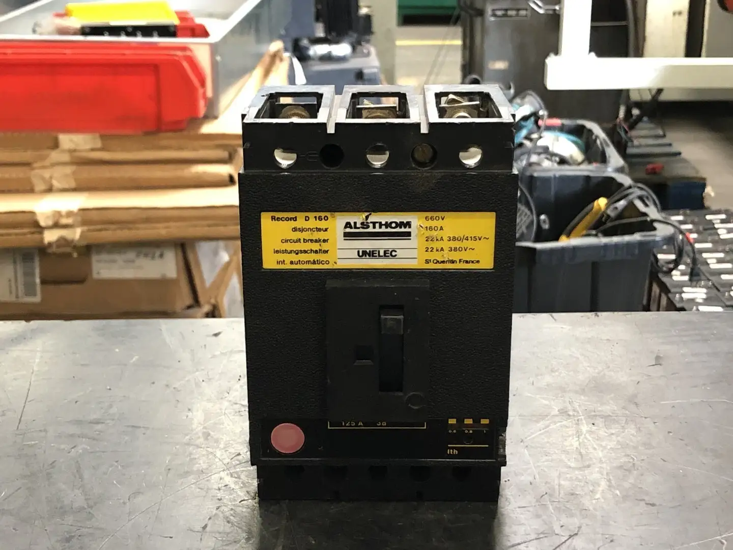 USED ALSTHOM UNELEC RECORD D 160