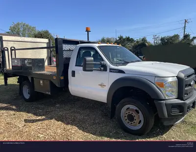 Used 2013 FORD F550 FLATBED LIFTGATE Flatbed Trucks Virginia US | Proxy Equipment #1378167