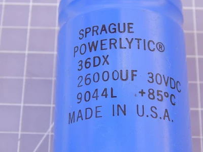 Used SPRAGUE POWERLYTIC _UNKNOWN_ Capacitors | OCO Industrial #1610631