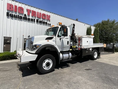 Used 2011 INTERNATIONAL 7400 Truck-Mounted Cranes California US | Big Truck & Equipment #1412288