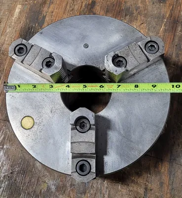 BISON 10" 3 Jaw Chuck Tooling & Accessories, Lathe Chucks | Machinery Central (3)
