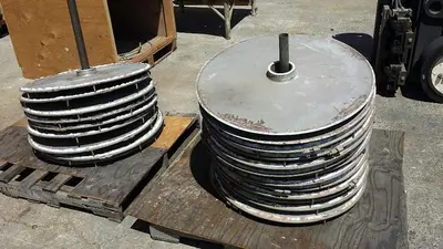 Filter, Pressure Leaf, 120 SF, Jkt, 316L S/st, Schenk, VTHL #S740473