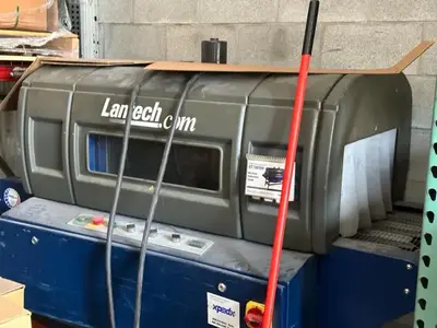 Lantech SW1000 Shrink Wrapper and Lantech ST 700 Heat Tunnel