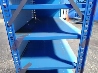 6 @ 23.75" X 47.25" Metal Shelving