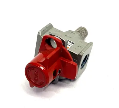 VHS20-N02-Z | SMC  Manual 3-Port Pneumatic Lockout Hand Valve w/ Silencer - Used