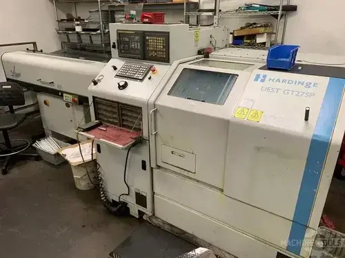 Used 2006 HARDINGE CONQUEST GT27SP CNC Lathes Arizona US | KD Machinery #924814
