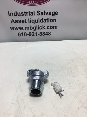 Dynaflo 1″ C/S Male NPT Universal Crowfoot Coupling; 0400581 -NOS