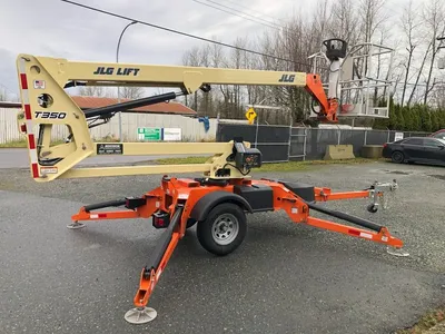 New | in-Stock 2022 JLG T350 TOWABLE ARTICULATING BOOM LIFT Towable Boom Lifts Alberta CA | Adcock Equipment #1418103