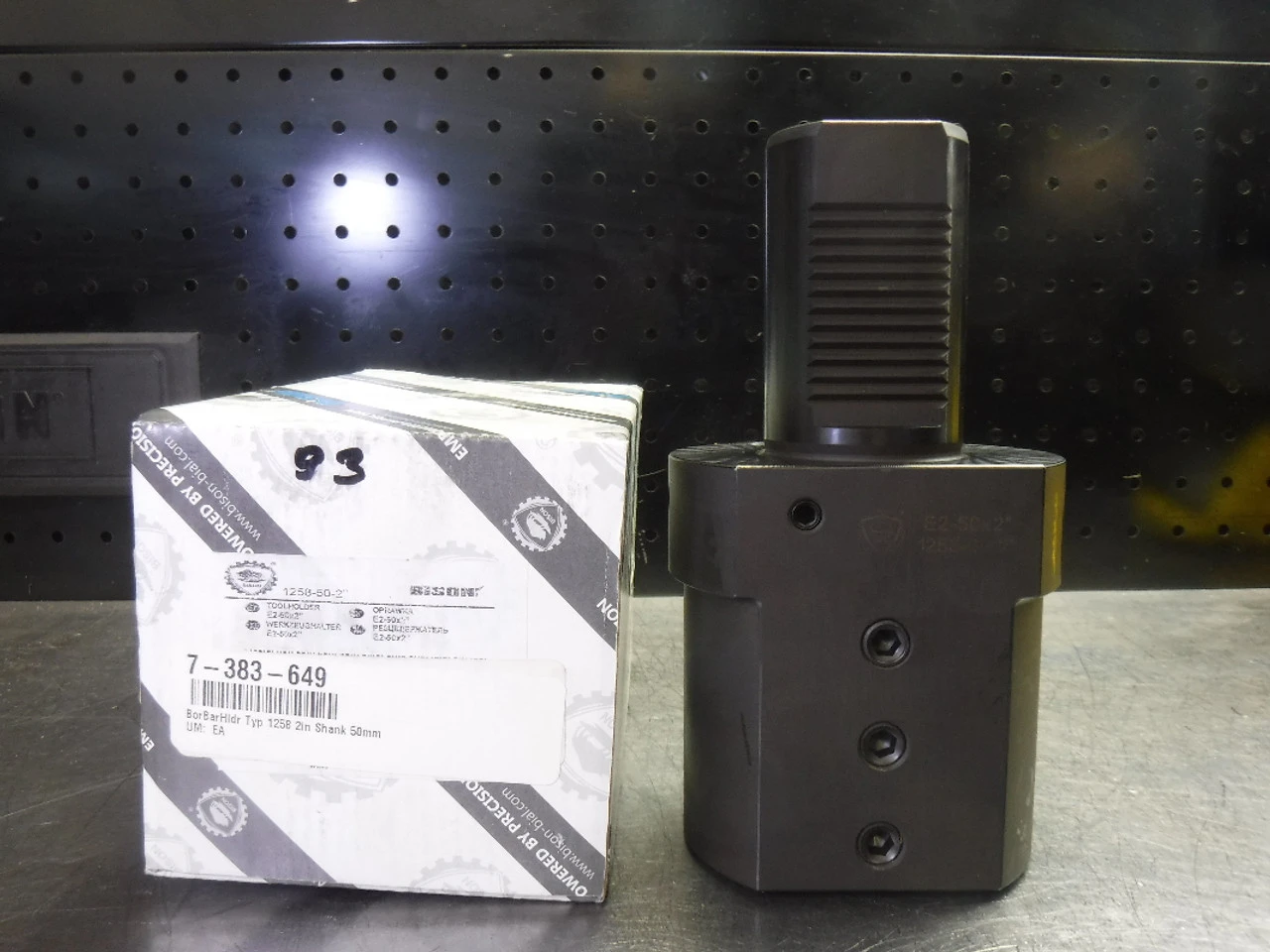 Bison VDI50 2" Boring Bar Holder 4" Projection 1258-50-2" (LOC1908B)