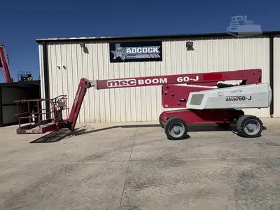 Used 2017 MEC 60J Telescopic Boom Lifts Texas US | Adcock Equipment USA #1519572