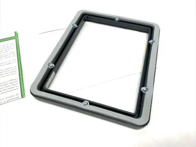 USED AUTOMATIONDIRECT MOUNTING PLATE ADAPTER PIECE FOR C-MORE EA7 SERIES