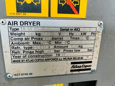 USED 2000 ATLAS COPCO GA-18