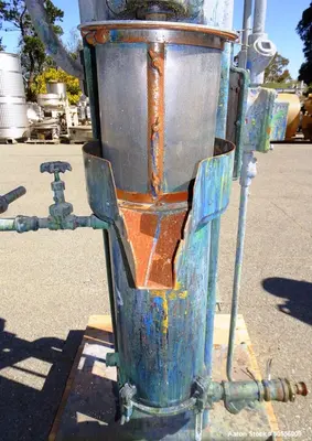 Used - Paint Media Mill, 8" x 30" Milling Chamber, 6 Gallon, 10 HP Motor
