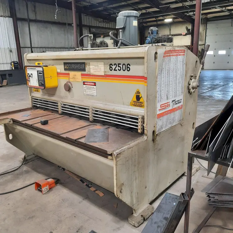 Used 1998 ACCURSHEAR 62506 Power Squaring Shears (Inch) Ohio US | G-2000, Inc. 2 #177789