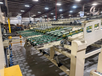 2025 SHINKO 1636 66" X 142" SHINKO SA1636-RDC 'SUPER-ALPHA' SERVO FLEXO FOLDER GLUER | Global Boxmachine, LLC (30)