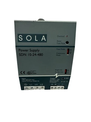 USED SOLA SDN 10-24-480