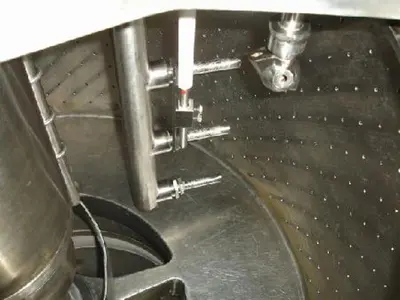 Ketema Mark III 48 x 30 perforate basket centrifuge, 316L SS.