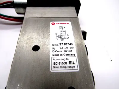 NEW FLOWSERVE HERION 9710745.3720 SOLENOID VALVE 97107453720
