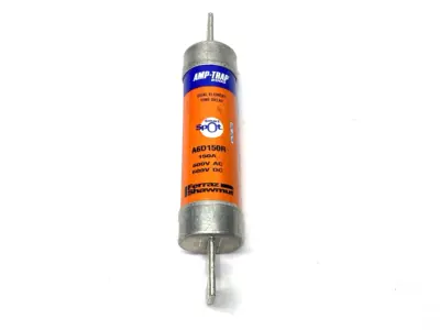 USED FERRAZ SHAWMUT AMP-TRAP DUAL ELEMENT TIME DELAY FUSE CLASS RK1 600V 150A