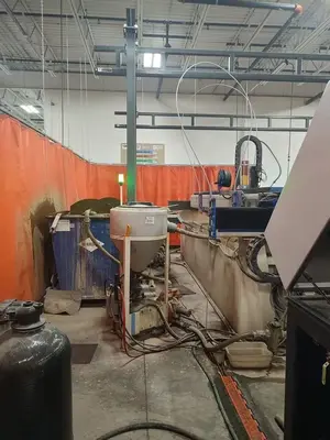 2018 WARDJET E-2040 Waterjet Cutters | Machnet (11)