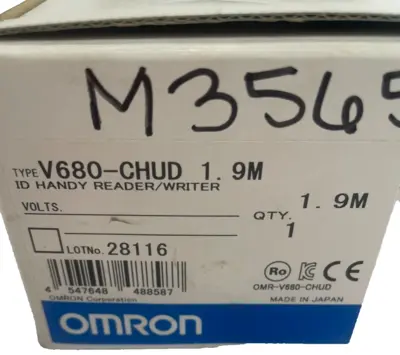 NEW OMRON V680-CHUD ID HANDY READER/WRITER V680CHUD 1.9M