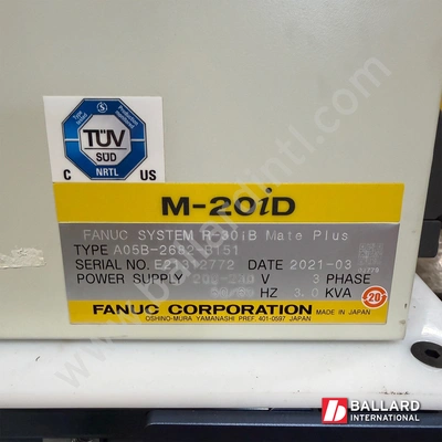 FANUC M-20iD/12L Robot System w/ R30iB Plus Controller