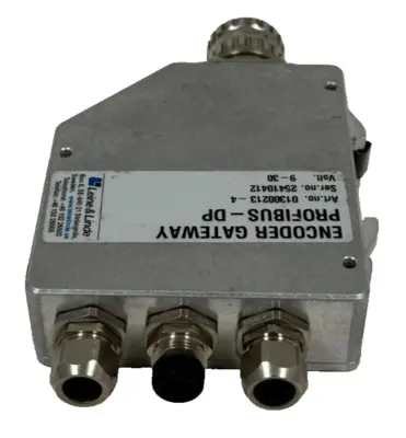 USED LEINE & LINDE 01300213-4 ENCODER GATEWAY PROFIBUS-DP