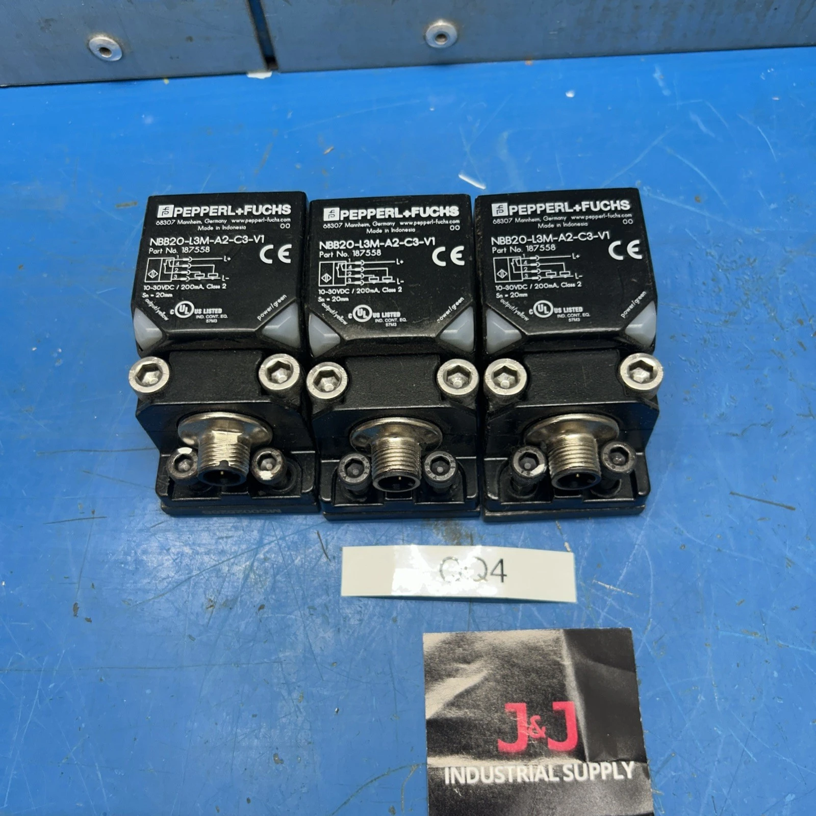 USED PEPPERL + FUCHS NBB20-L3M-A2-C3-V1