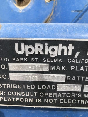 Used 2005 UPRIGHT LX41 Scissor Lifters California US | Lillo Machinery #1403852
