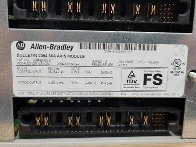 Used Allen-Bradley 2094-BM03-S Servo Drives | J&J Industrial Supply #501256