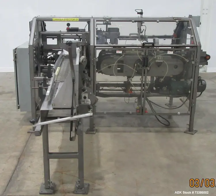 Used PEARSON DX150 Case Erectors - Glue Bottom Seal Illinois US | Aaron Equipment #87047