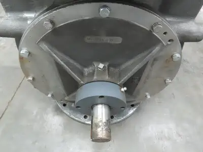 Buhler Miag USP-50 Rotary Airlock Feeder Valve 316SS 10x10" Round Flange 16" OD