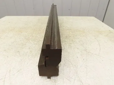 Press Brake Punch Die Set 37-3/8" Long 35° Offset Z Bend 1/2" Deep 1/2" Tang