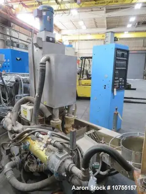 Davis Standard / Xaloy 6" Diameter Extruder / Pelletizing line