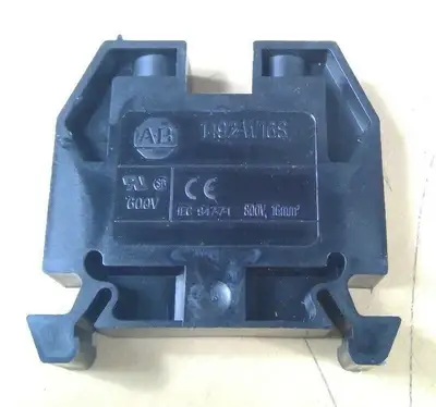 Allen-Bradley 1492-W16S Black Terminal Block 4D