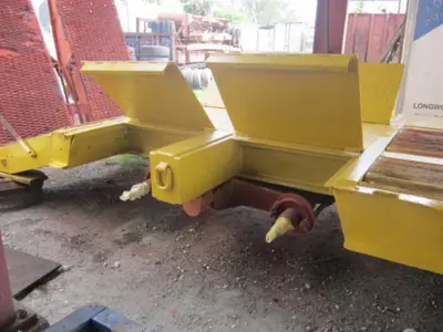 Used A PLUS 40 TON REAR LOADING LOWBOY TRAILER Lowboy Trailers Florida US | USA Transequipment #1542558
