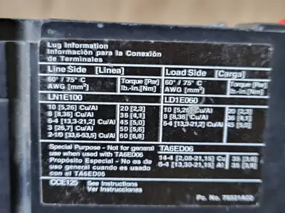 USED SIEMENS ED21B040