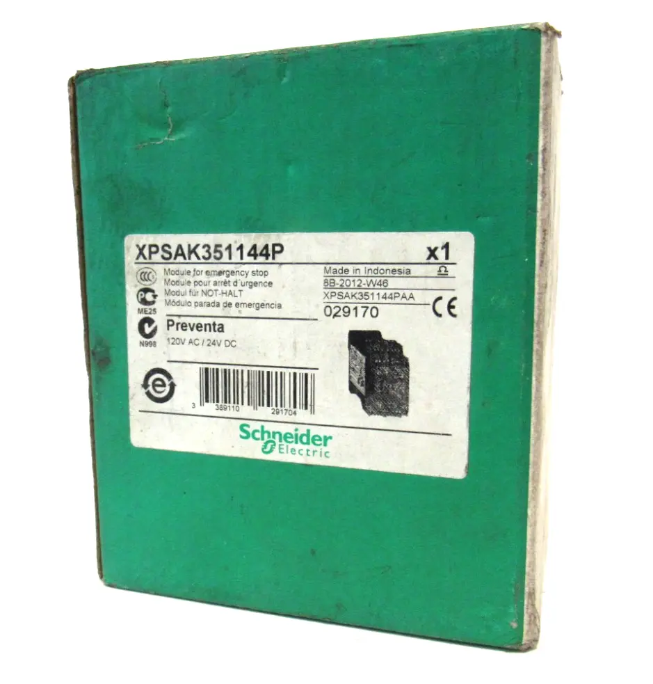 NEW SCHNEIDER ELECTRIC XPSAK351144P SAFETY RELAY 029170