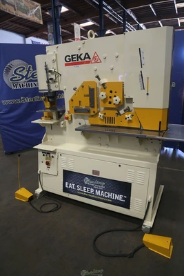 Used GEKA HYD 100 Ironworkers California US | Sterling Machinery Exchange #1466791