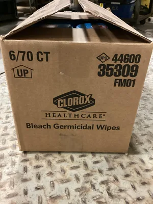 Clorox Healthcare Bleach Germicidal Wipes 6/70 CT -NIB