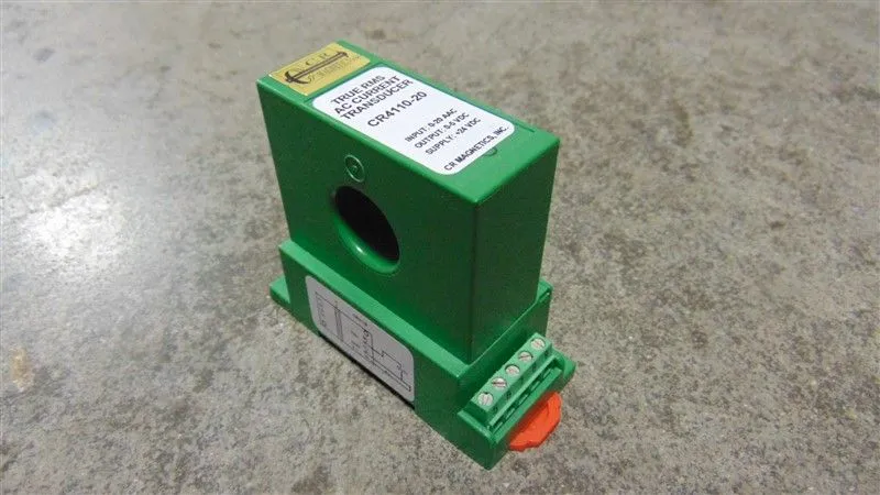 CR Magnetics CR4110-20 True RMS AC Current Transducer Module Used