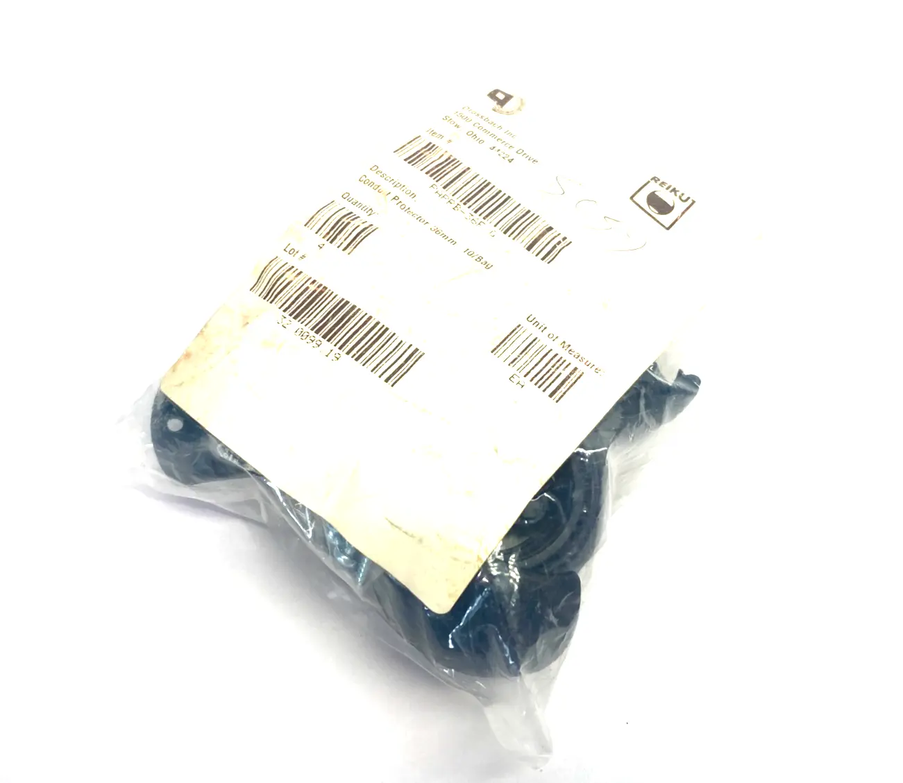 NEW REIKU TUBING/CONDUIT PROTECTOR BLACK 0.360"