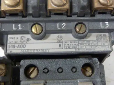 USED ALLEN BRADLEY 509-AOD SER B W37