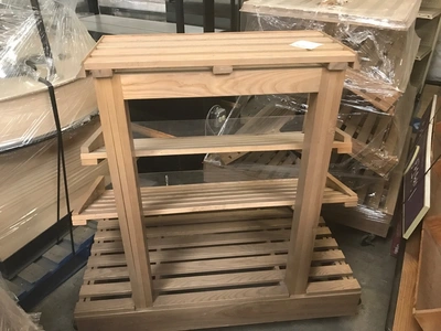 1-0107 4’ Bread Rack
