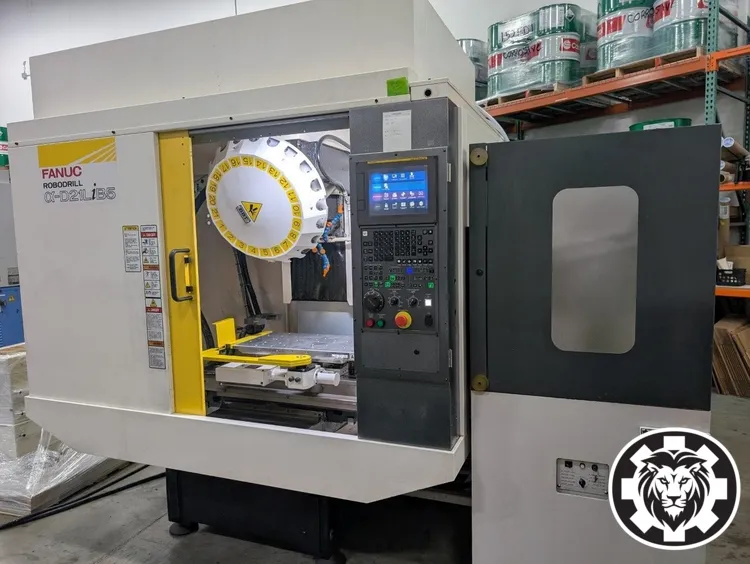 2018 FANUC ROBODRILL ALPHA D21LIB5 Drilling & Tapping Centers | Lion Machinery