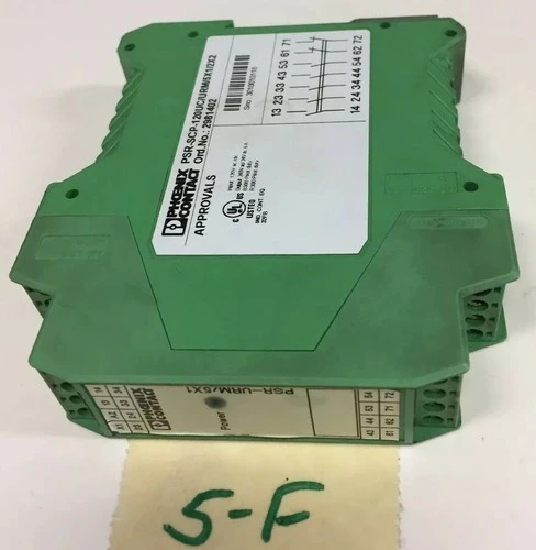 Used Phoenix Contact PSR-SCP-120UC/URM/5X1/2X2 Relays & Switches Indiana US | J&J Industrial Supply #513187