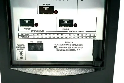 NEW BASLER ELECTRIC BE1-47N NEGATIVE SEQUENCE VOLTAGE RELAY BE147N