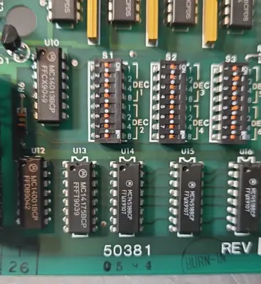 Allen Bradley 50381 Drive Speed Meter Board loc3D38